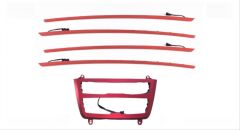 Bmw 3 Serisi F30 Ambians Set (Klima Panel Ve Kapılar) - Kırmızı Renk