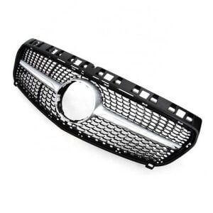 Mercedes W176 A Class 2013-2015 Uyumlu Yedek Parça Panjur Diamond Gri