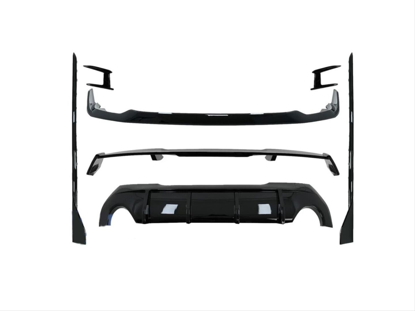 Bmw F40 1 Serisi M-Tech Aerokit (Parlak Siyah)