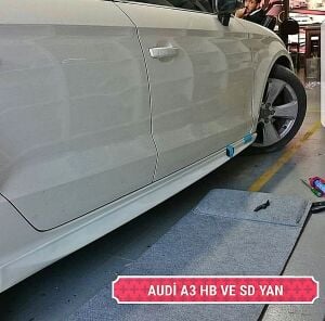 Audi  A3 Uyumlu Yedek Parça Sedan Aero Marşpiyel Takımı