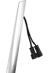 Bmw 3 Serisi F30 Ambians Set (Klima Panel Ve Kapılar) - Silver Renk