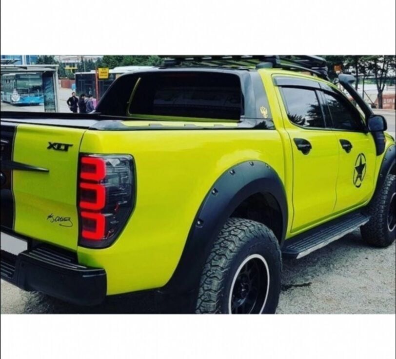 Ford Ranger  Uyumlu Yedek Parça  2012 sonrası Arka Led Stop Kare Tip Ledli