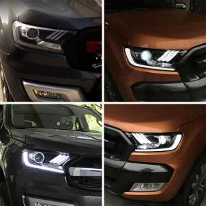 Ford Ranger Uyumlu Yedek Parça  T7 T8 Mustang Led Far Seti