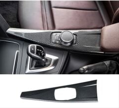 Bmw 3 Serisi F30 İdrive Konsol Kaplama - Karbon