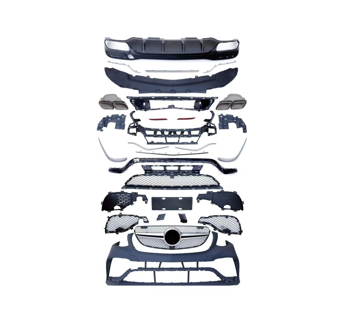 Mercedes GLE 2015-2018 Uyumlu GLE63 Body Kit