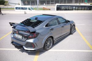 Honda Civic Fc5 Uyumlu Yedek Parça 2016-2021 Omurga Led Stop Smoke