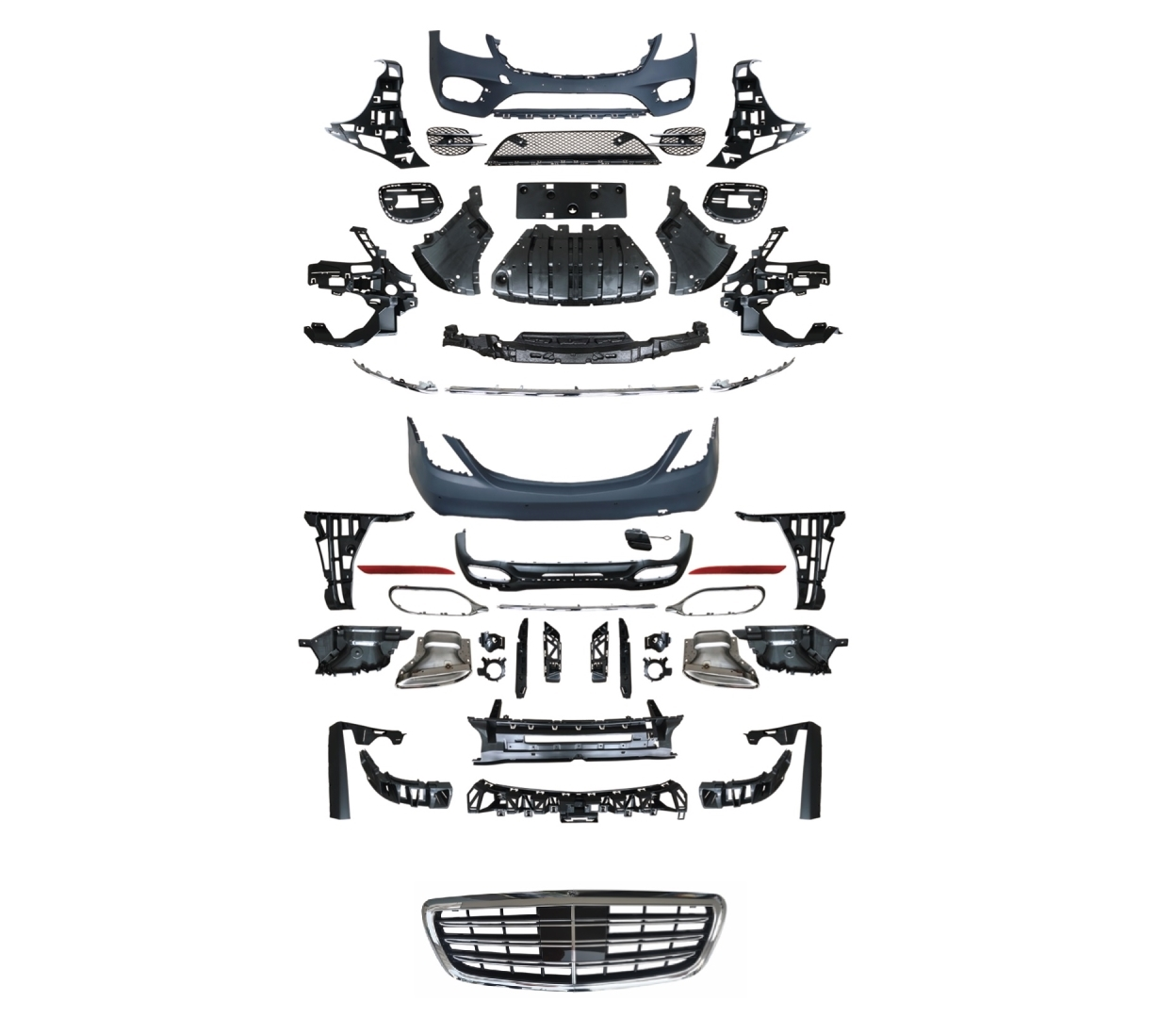 Mercedes W222 S Serisi Uyumlu S450 Body Kit
