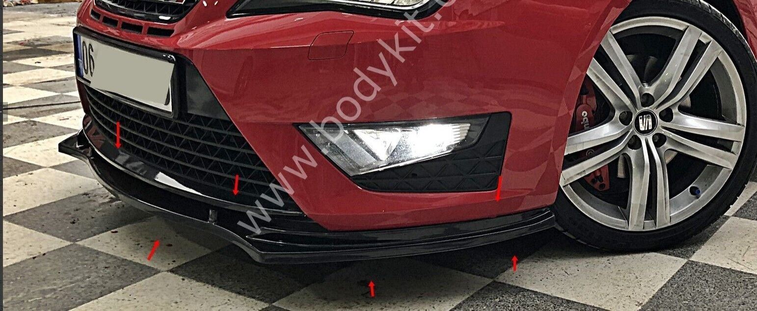 Seat İbiza Mk4 Uyumlu Yedek Parça Ön Lip - Plastik