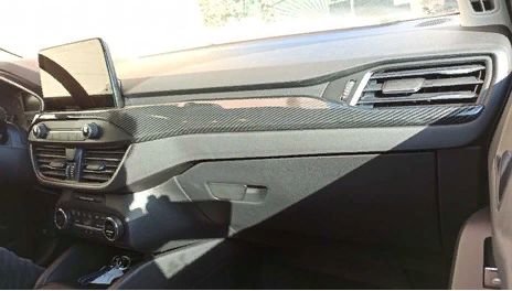 Ford Focus 2019+ Konsol Çıtası - Karbon (abs)