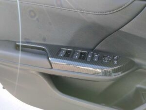 Honda Civic Fc5 Uyumlu Yedek Parça 2016-2020 Kapı Kolçak Kaplama Karbon