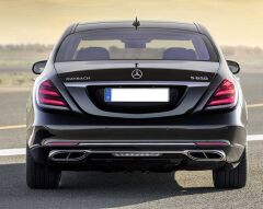 Mercedes W222 2014+ Uyumlu Maybach Led Stop