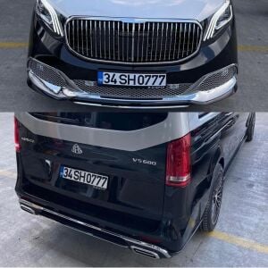 Mercedes Vito New Style Maybach Body Kit Seti Kromlu Model