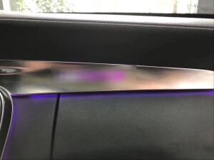 Mercedes W205 C - GLC Uyumlu Yedek Parça Göğüslük Ambians Aydınlatma (Amg Yazılı) 32 Ve 64 Renk