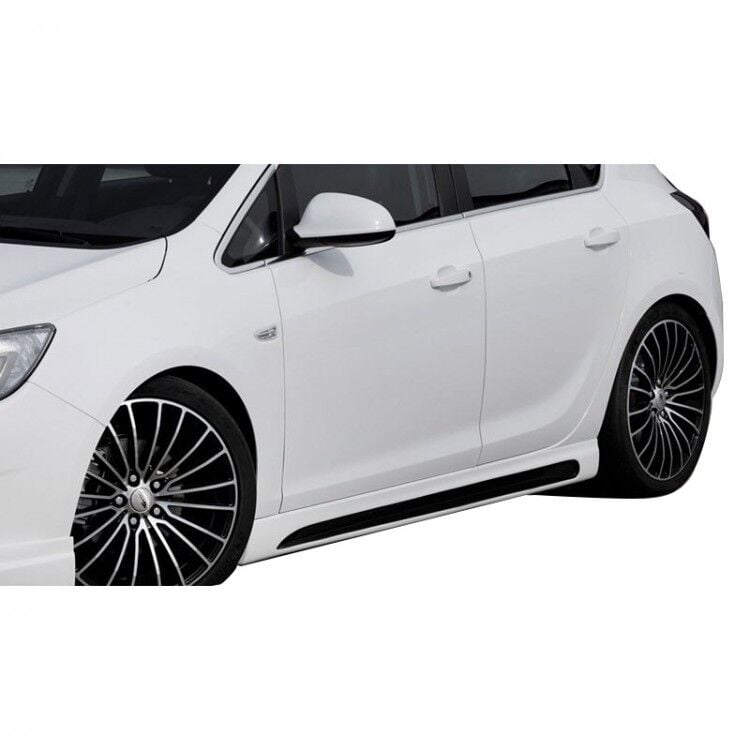 Opel Astra J Kanallı Yan Marşpiyel (Plastik)