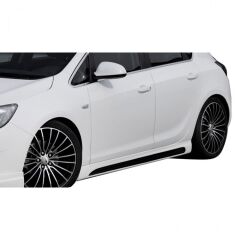 Opel Astra J Kanallı Yan Marşpiyel (Plastik)