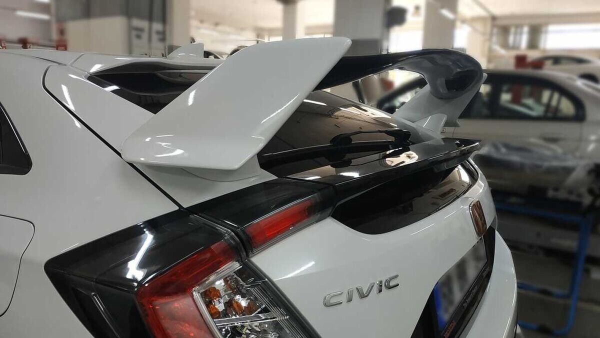 Honda Civic Fk7 Uyumlu Yedek Parça Typer Spoiler (Boyasız)