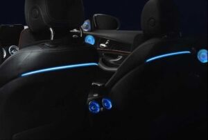 Mercedes W177 A Serisi 2019+ & W118 CLA 2020+ Uyumlu Yedek Parça Ön Koltuk Ambians (2 Parça)