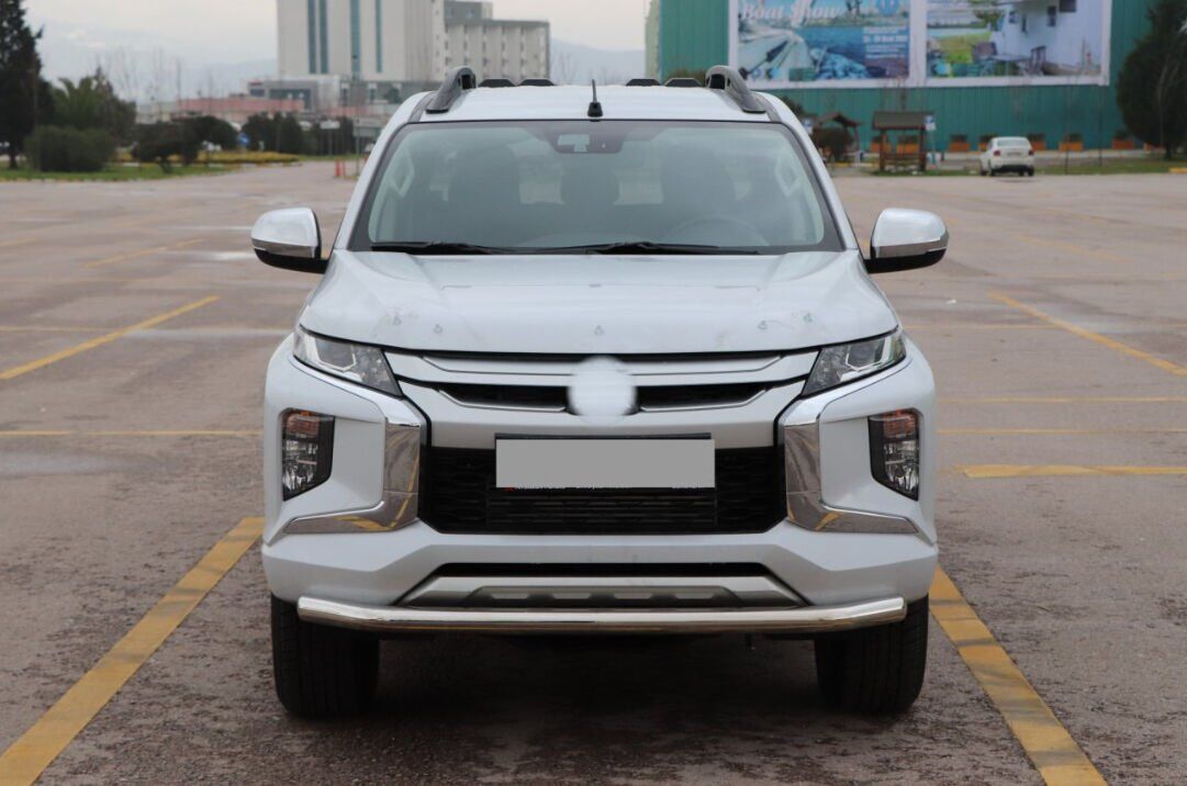 Volkswagen Amarok 2010+ Uyumlu Yedek Parça Off Road Ön Tampon Koruma Demiri Krom (Tekli Bıyık) AQM4WD PST19