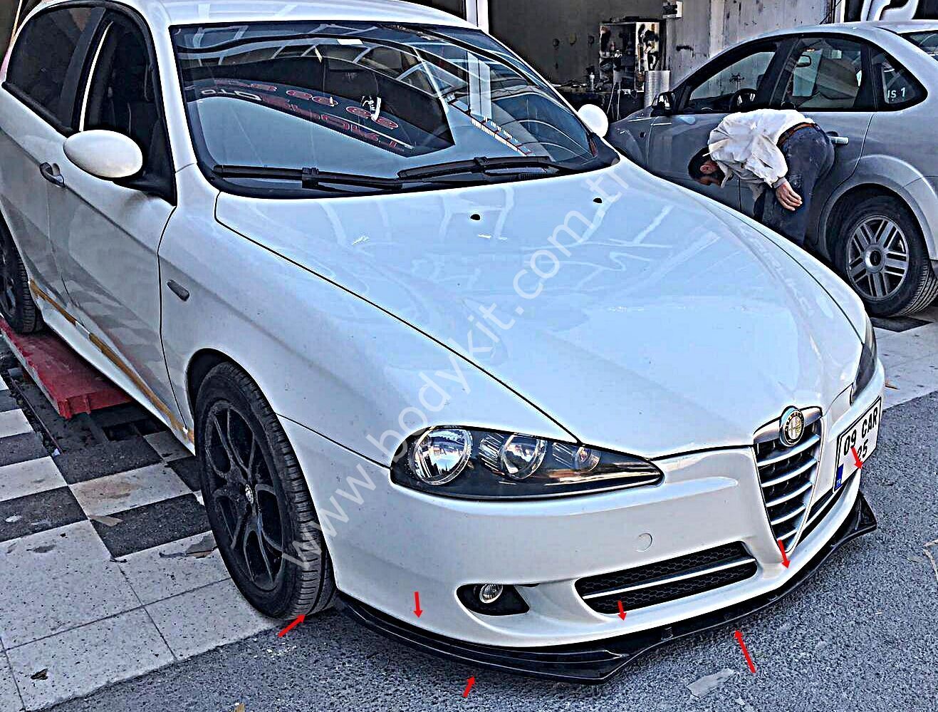 Alfa Romeo 147 Ön Tampon Lip
