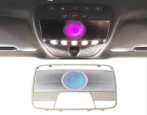 Mercedes W213 E Serisi 2018+ Için Uyumlu Yedek Parça 64 Renk Tavan Ambians ve Hoparlör Set (2 Hoparlör Içerir)