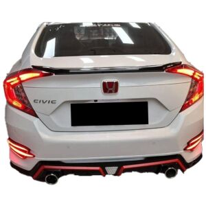 Honda Civic Fc5 Uyumlu Yedek Parça 2017 Anatomik Spoiler Boyalı