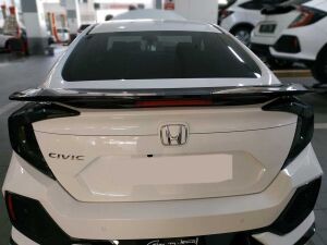 Honda Civic Fc5 Uyumlu Yedek Parça 2016-2020 Turbo SI Spoiler Işıklı (Boyasız)