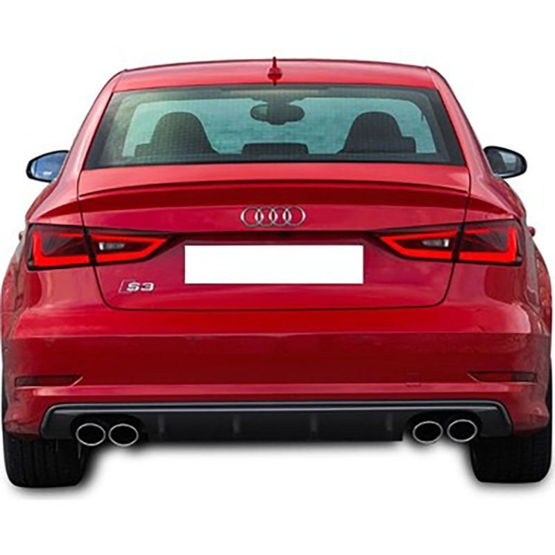 Audi A3 8V S line Sedan 2012 - 16 S3 Difüzör Plastik Boyasız