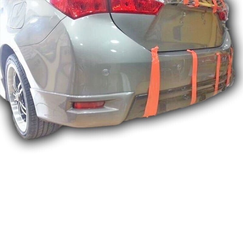 Toyota Corolla 2015 Yeni Kasa Uyumlu Yedek Parça 3 Parça Arka Difüzör Boyalı
