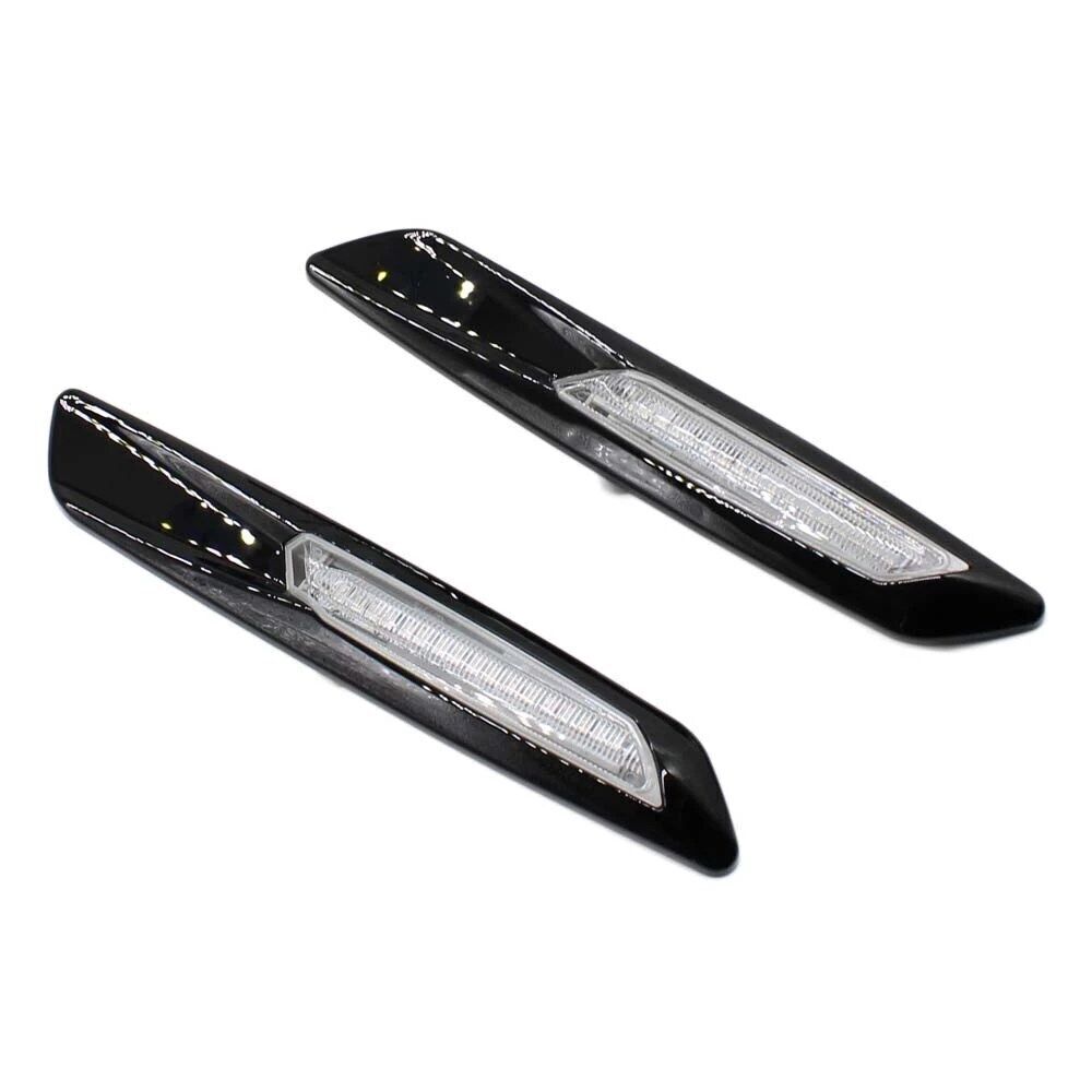 Bmw E60 E90 Uyumlu Yedek Parça Siyah Çamurluk Led Sinyal