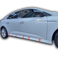 Renault Megane 4 Sedan - HB Yan Marşpiyel (Plastik)