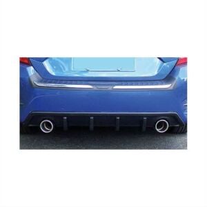 Honda Civic Fc5 Uyumlu Yedek Parça 2016-2020 Difüzör Çift Çıkış Mat Siyah