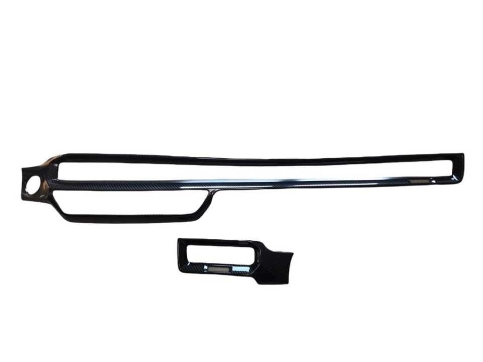 Honda 2022 Civic Göğüslük Kaplama 2 Parça - Karbon