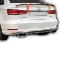 Audi A4 Sedan 2013 - 2016 M4 Yarasa Spoiler (Plastik)