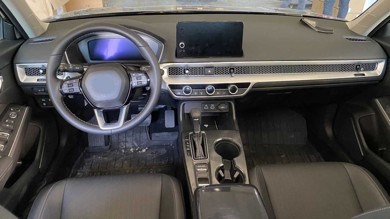 Honda 2022 Civic Göğüslük Kaplama 2 Parça - Silver