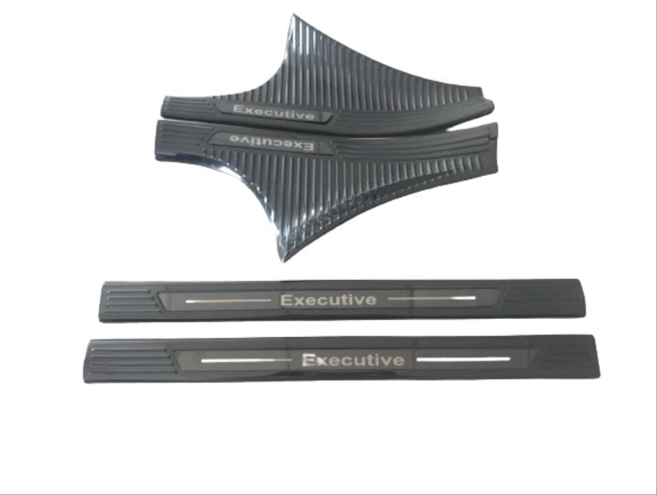 Honda 2022 Civic Kapı Eşik Koruma - Titanyum Siyah