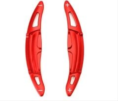 Porsche Panemera 2017+ Macan 2014+ Cayenne 2015+ 718 2016+ 911 2016+ Paddle Shift Kırmızı (F1 Vites Pedal Kulakçığı)