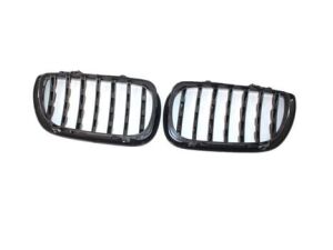 Bmw 3 Serisi 2002-2004 E46 İçin Uyumlu Yedek Parça Diamond Panjur (Böbrek) Piano Black Çerçeve