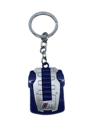 Bmw Uyumlu Yedek Parça M Motor Kapağı Anahtarlık Mavi