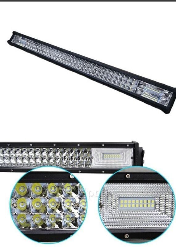 TURUNCU BEYAZ ÇAKARLI LED BAR 3 SIRA 540 W 105 CM