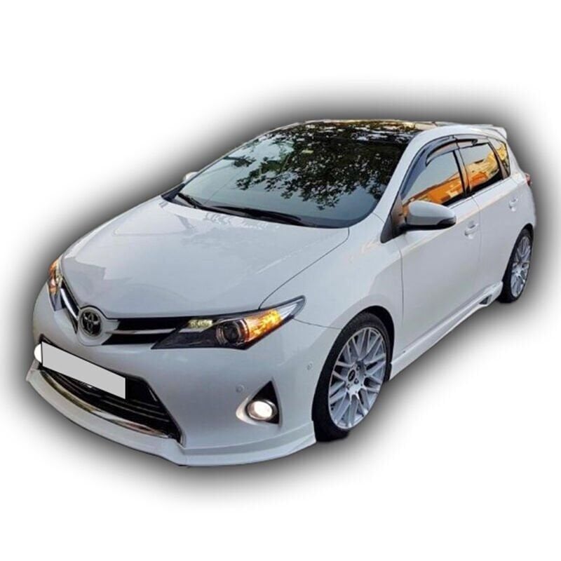 Toyota Auris 2015+ Uyumlu Yedek Parça Izgaralı Marşpiyel Boyalı