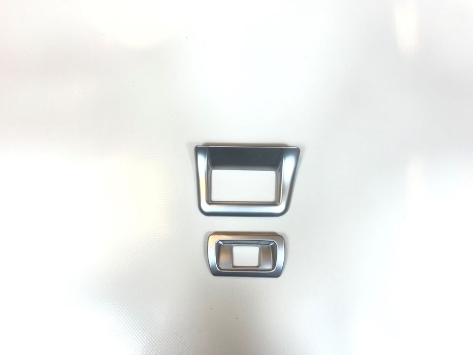Honda 2022 Civic Kontrol Panel Kaplama Seti - Silver
