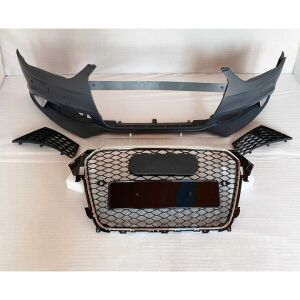 Audi A4 2013-2015 RS4  Uyumlu Yedek Parça Ön Tampon Seti