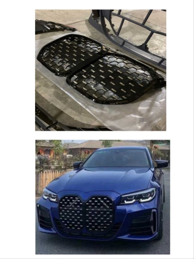 Bmw 3 Serisi G20 2019+ İçin Uyumlu Yedek Parça G22 Dönüşüm Ön Tampon & Panjur Seti