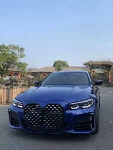 Bmw 3 Serisi G20 2019+ İçin Uyumlu Yedek Parça G22 Dönüşüm Ön Tampon & Panjur Seti