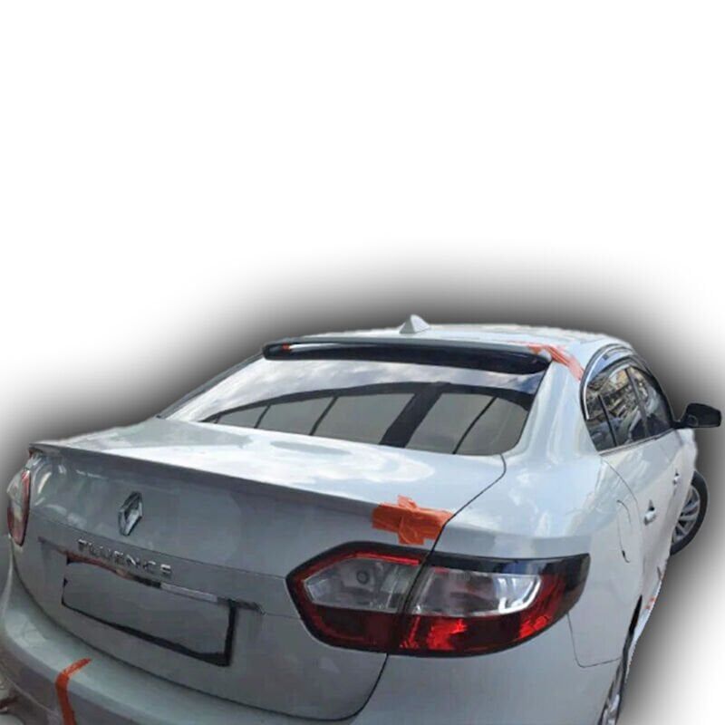 Renault Fluence Uyumlu Yedek Parça Cam Üstü Spoiler Boyalı