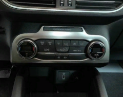 Ford Focus 2019+ Klima Panel Kaplama Silver(Paslanmaz Çelik)