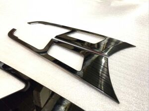 Hyundaı Elantra 2016-2019 Için Uyumlu Iç Kapı Açma Kolu Kaplama(Tıtanyum Sıyah)