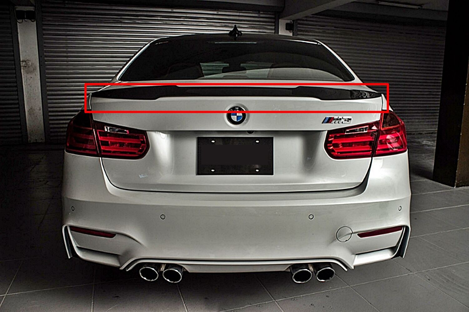 Bmw F30 2012-2017 M Sport Yarasa Spoiler