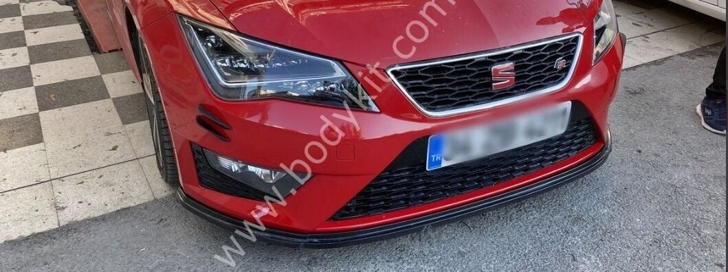 Seat Leon 3 Fr Uyumlu Yedek Parça Ön Lip - Plastik