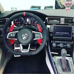 Volkswagen Scirocco Paddle Shift Kırmızı (F1 Vites Petal Kulakçığı)